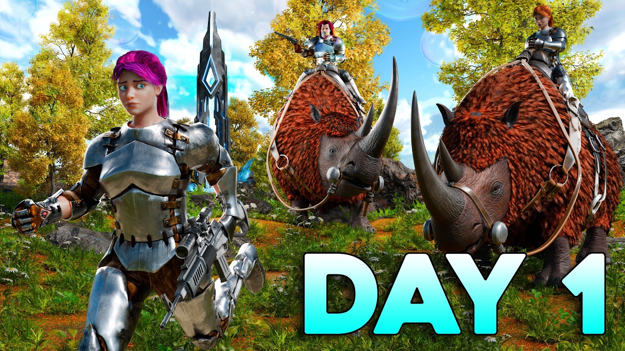 After 10,000 Hours... This Is My WORST Day 1 Start | ARK PvP