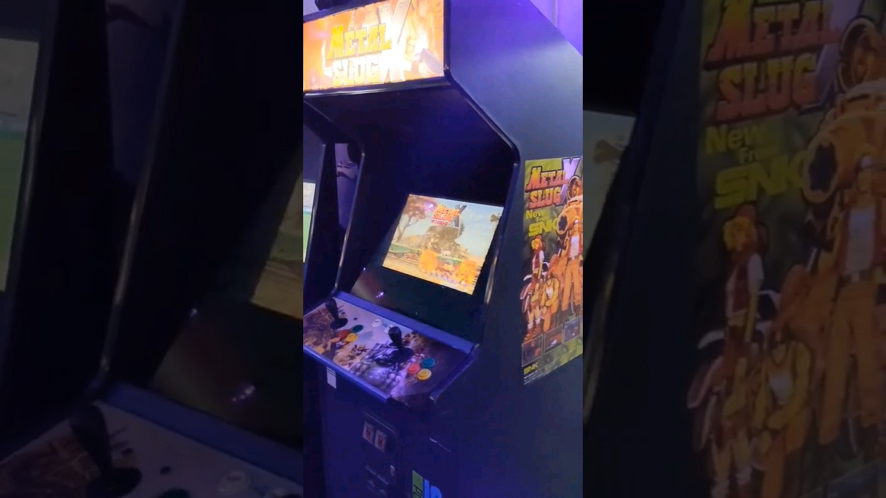 New #ArcadeGame at Flynn's #Arcade 💥 #MetalSlug #arcades #metalslugX