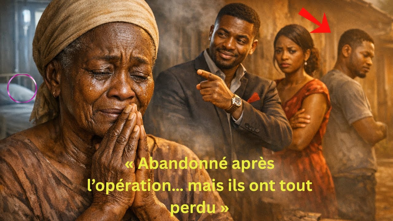 Mes enfants m'ont abandonné à l'hôpital après l'opération… mais à mon retour, ma décision