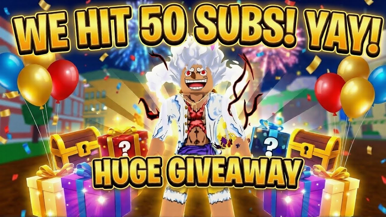 HOW TO ENTER MY 50 SUB GIVEAWAY! 🎁 (Watch to Win)