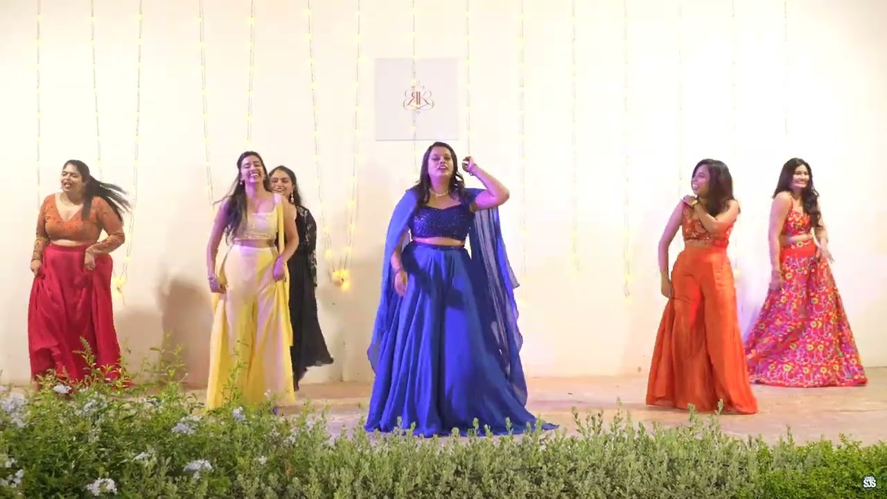 Sangeet night ✨️Performance by bride and bridesmaid ❤️ 