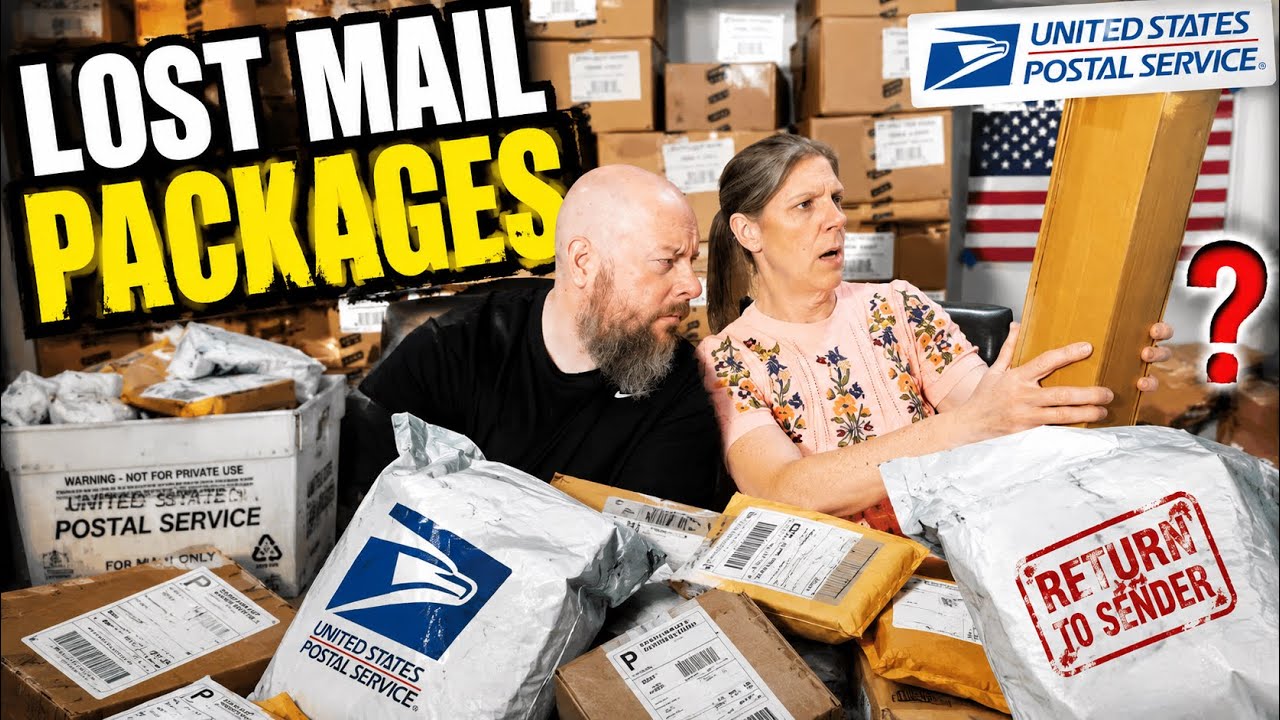 I bought a HUGE box of LOST MAIL Packages