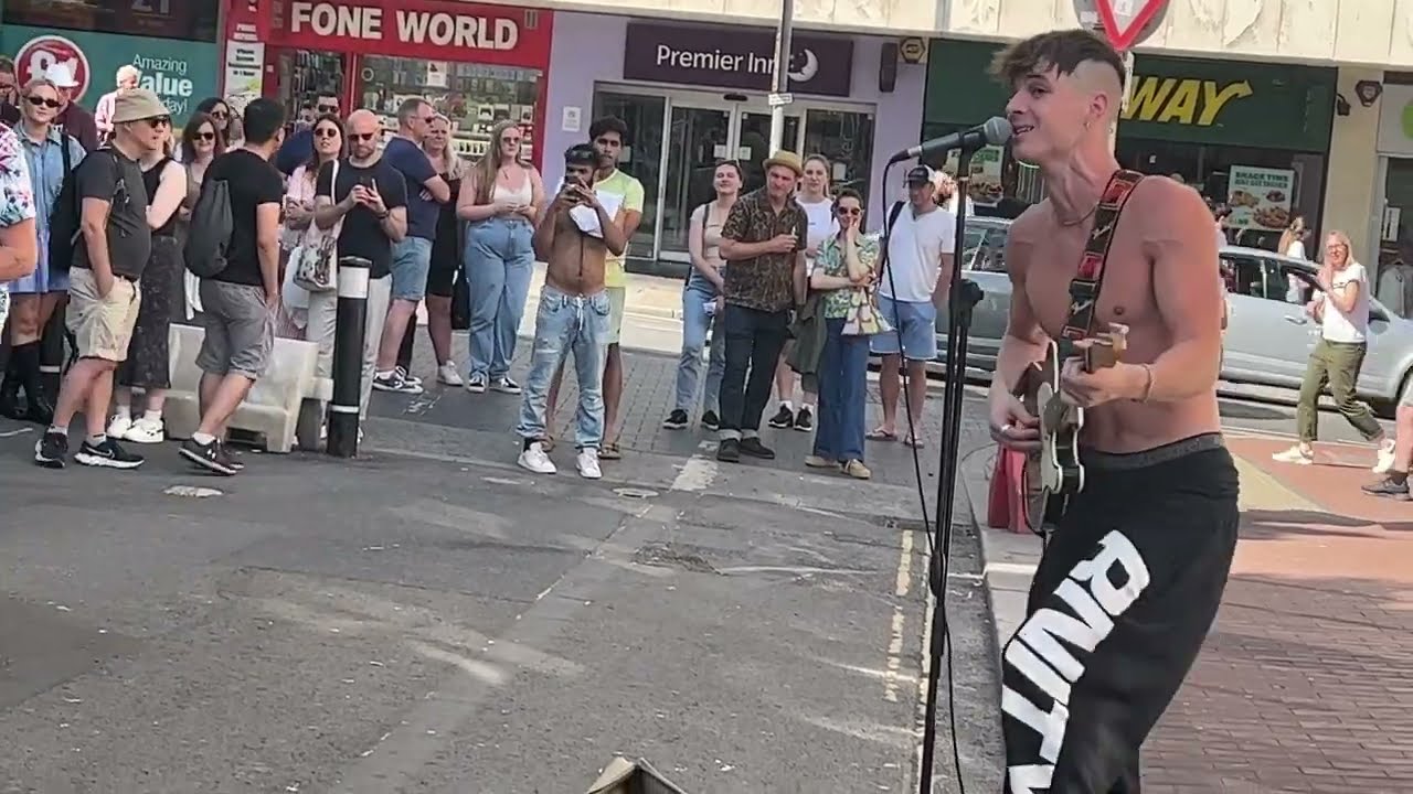 Ren - Heart Shaped Box/Lithium - Nirvana Covers- Busking Shorts. by Active4KMusic-  Aug 2022