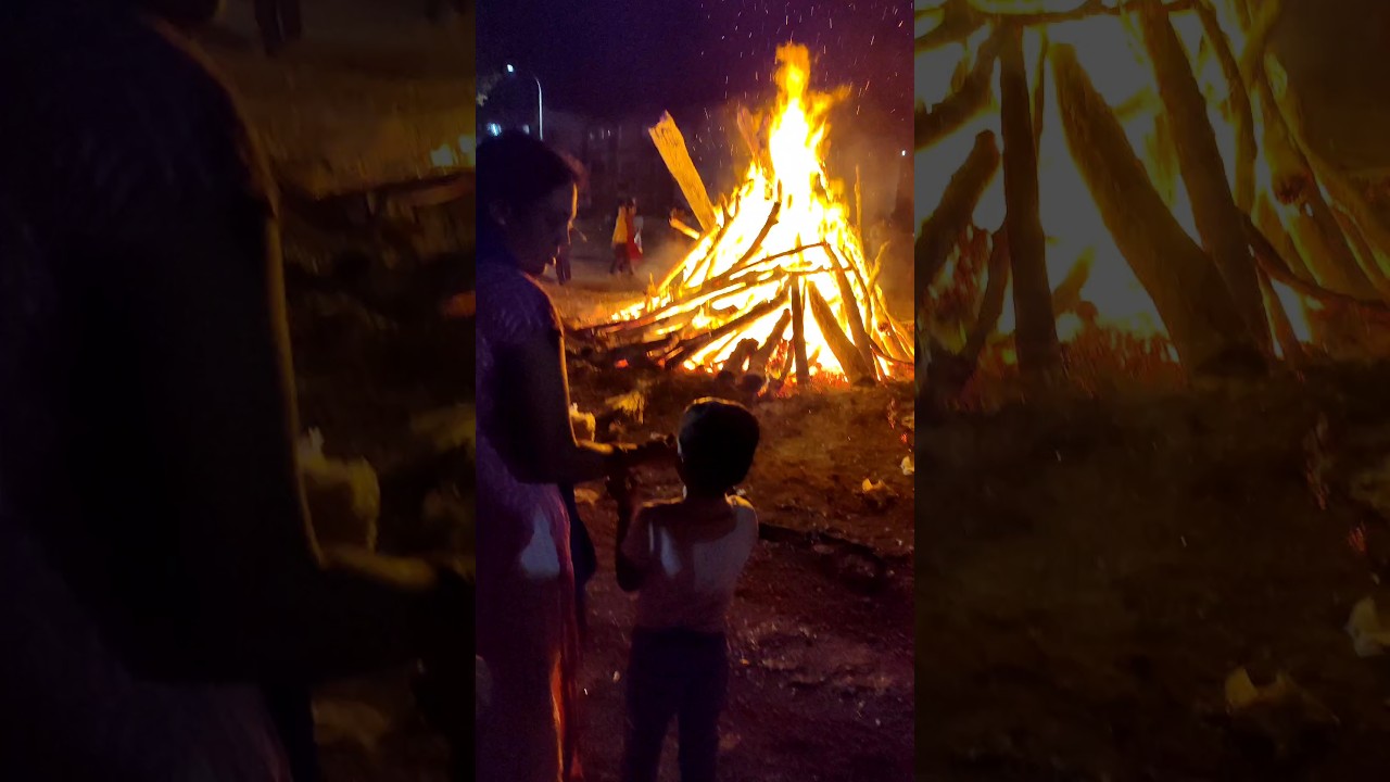 Holika Dahan | Pre holi #shorts #holikadahan #holikagana