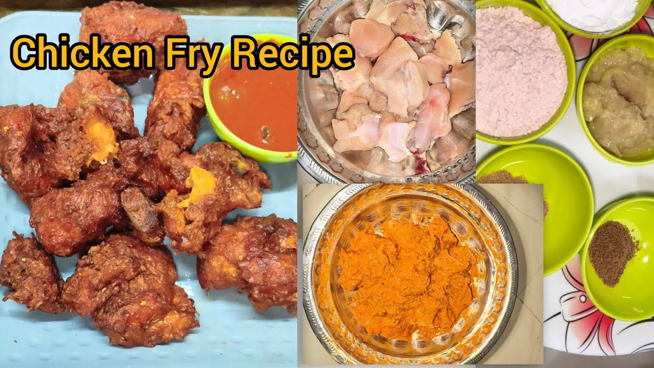 Easy Chicken Fry Recipe😋 How To Make Chicken Fry Tasty And Easy Recipe