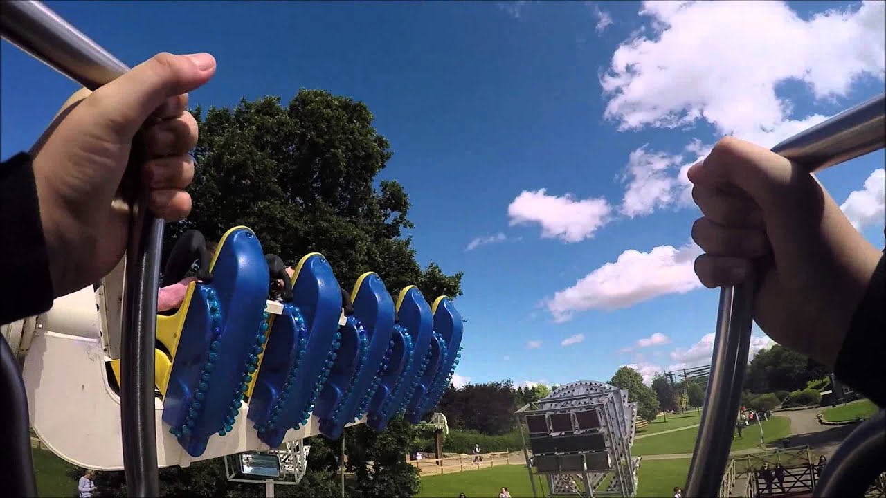 whirlwind ride light water  valley