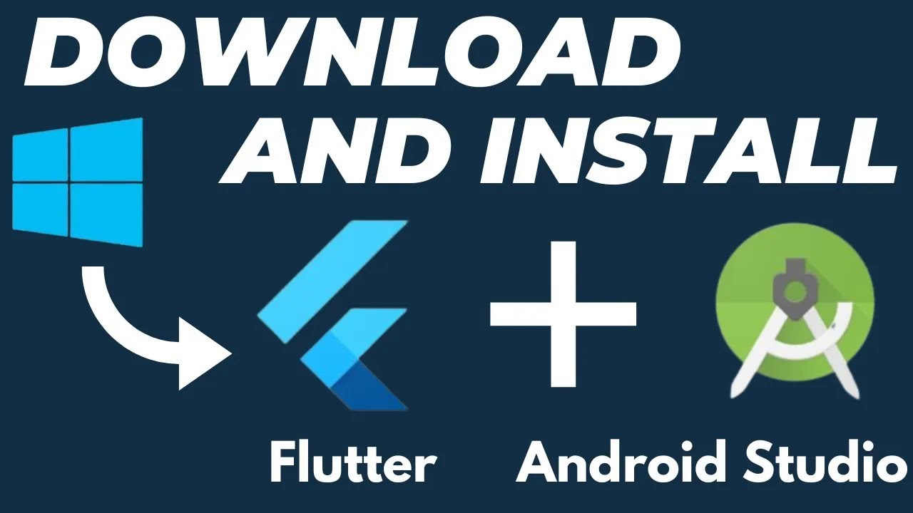 How to download and install Flutter in Android Studio on Windows 10 tutorial