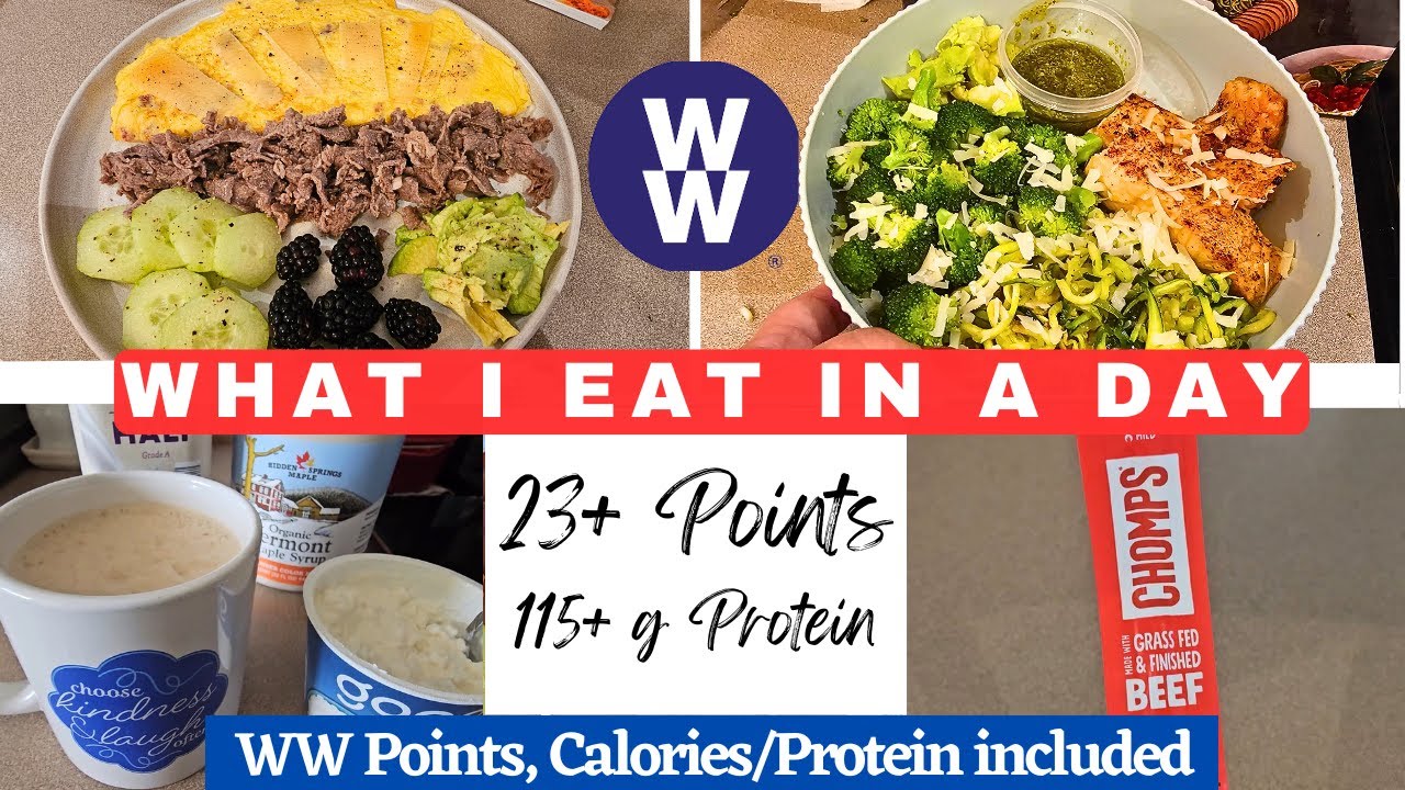 WHAT I EAT IN A DAY PRIORITIZING WHOLE FOODS ON WW | ANIMAL-BASED | POINTS, CALORIES & PROTEIN