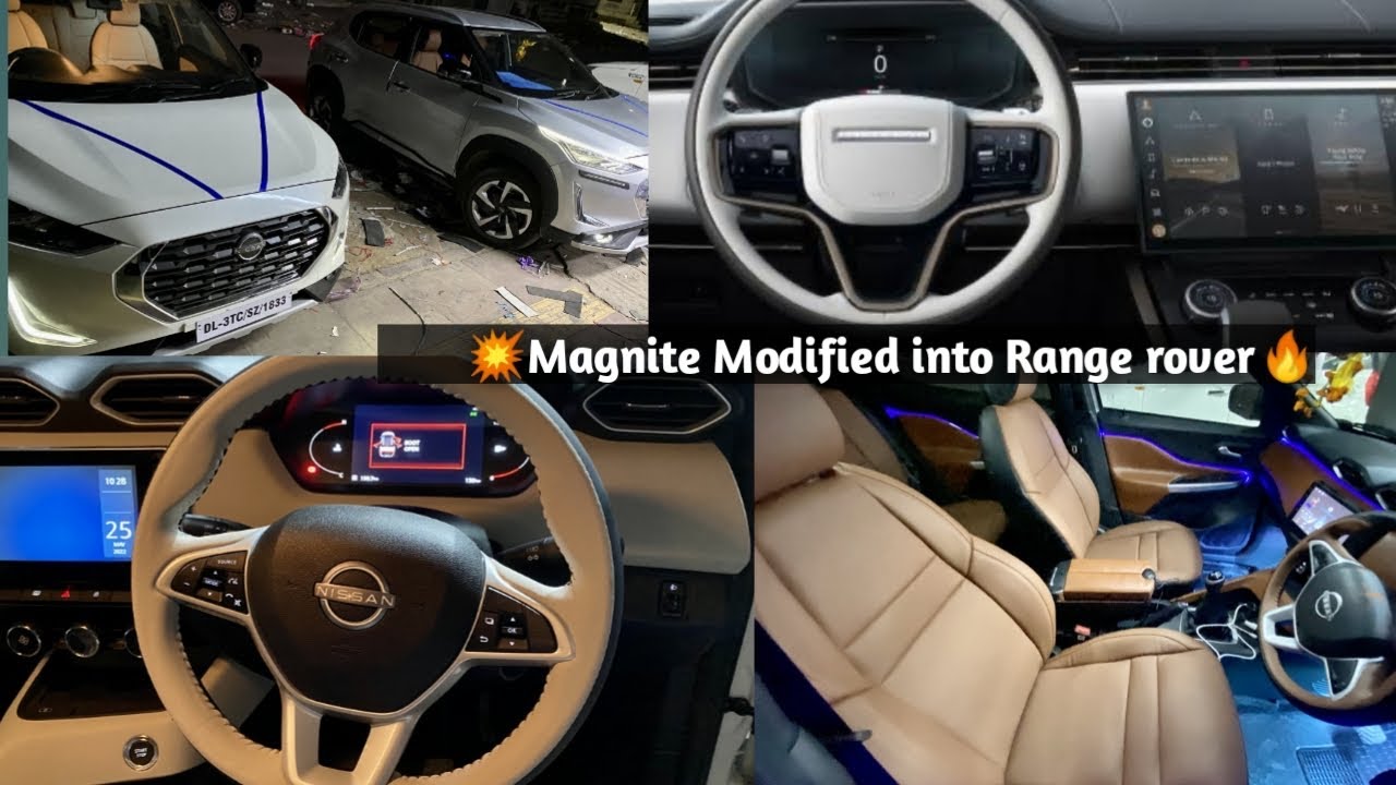 💥 2022 Nissan Magnite Modified into Range Rover🔥 Magnite modified🔥 Magnite xe modified🔥 Magnite