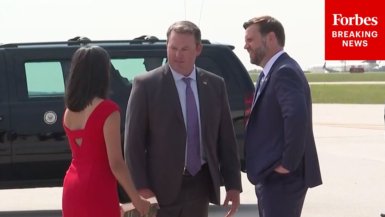 JUST IN: Vice President JD Vance Arrives In Atlanta, Georgia