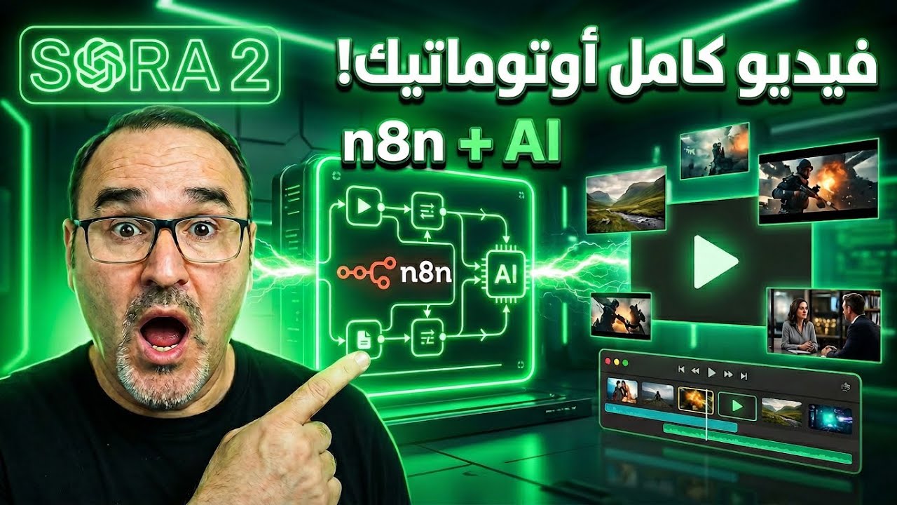 Полное видео создано самой компанией | N8N Automation работает на Sora 2