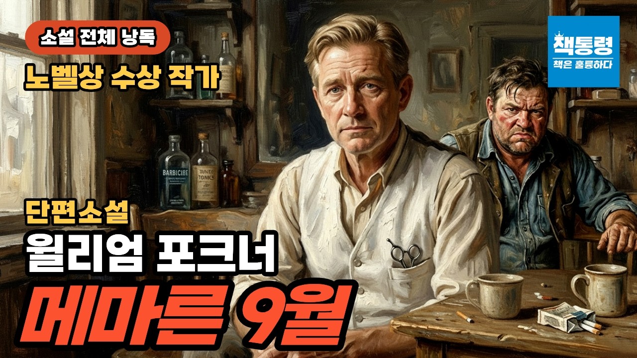 [오디오북+작품 해설] 윌리엄 포크너 / 메마른 9월(단편소설) / 소설 전체 낭독