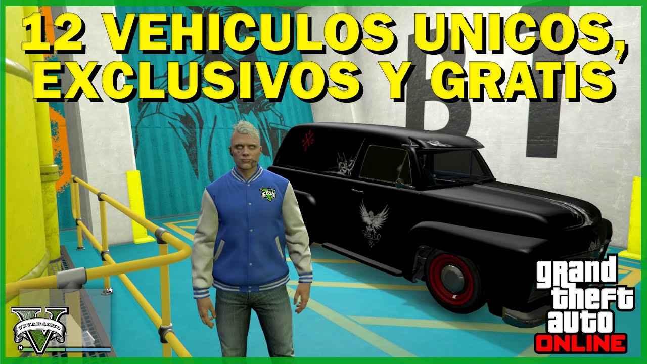 12 COCHES EXCLUSIVOS QUE SOLO SE OBTIENEN ROBANDOLOS EN GTA V ONLINE