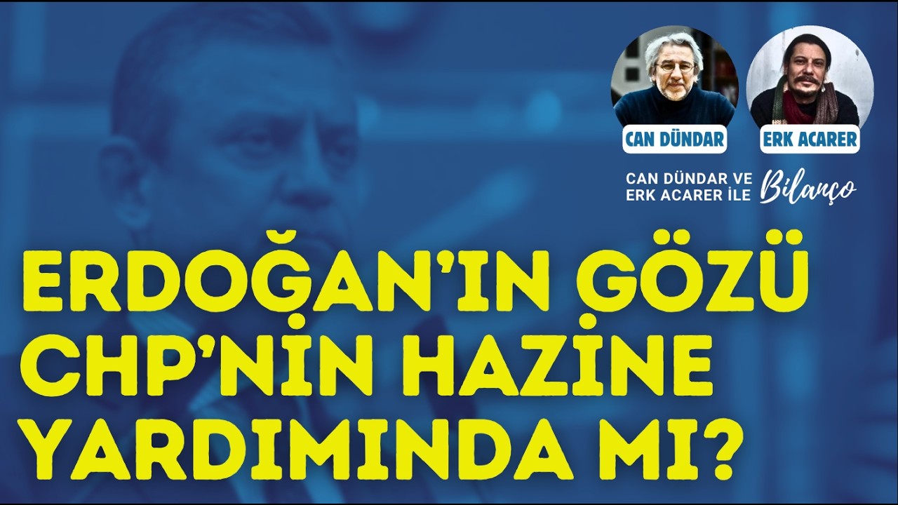 Erdoğan gözünü şimdi de CHP'nin hazine yardımına mı dikti?