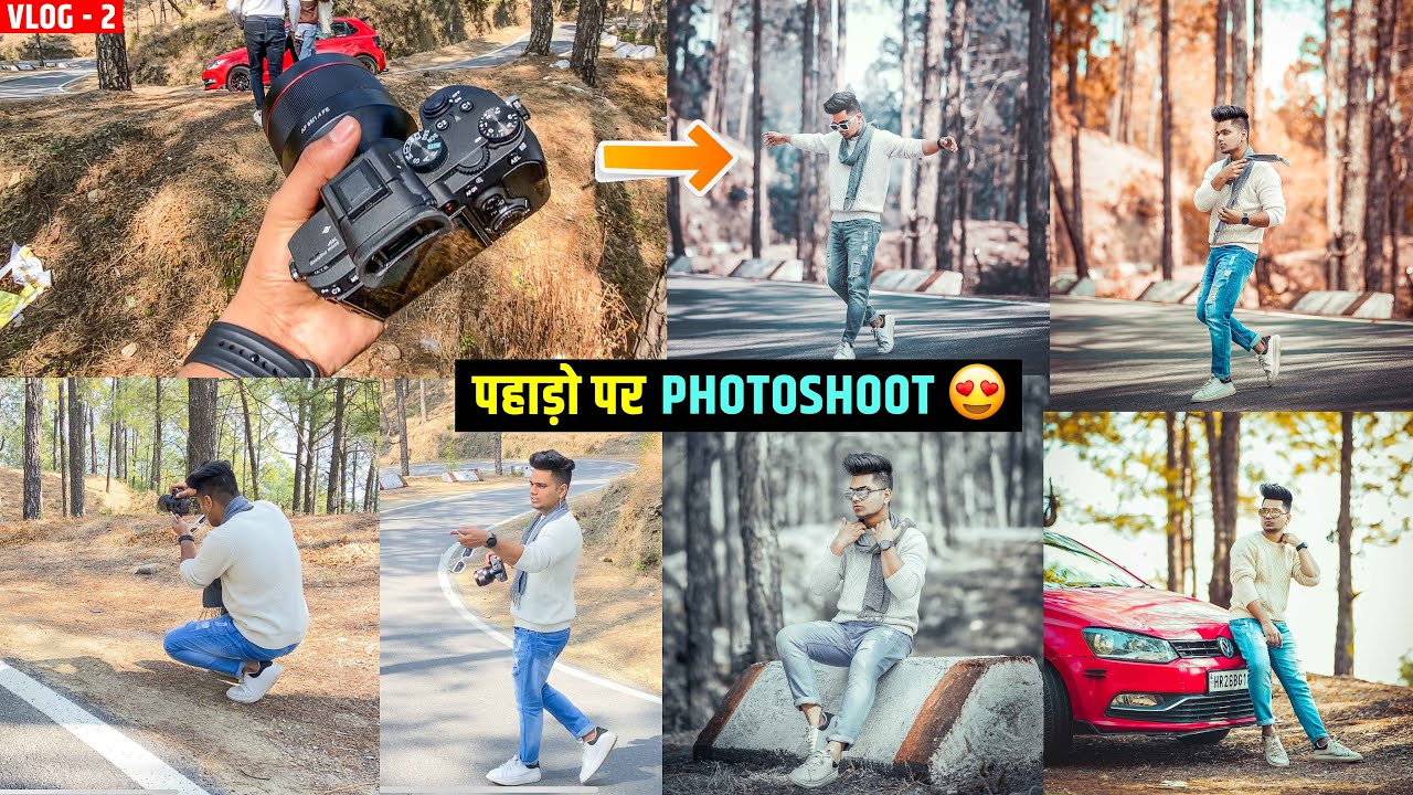 PAHADO PAR PHOTOSHOOT ⛰️🔥| DOPE  PHOTOSHOOT VLOG IN MOUNTAINS | VLOG-2