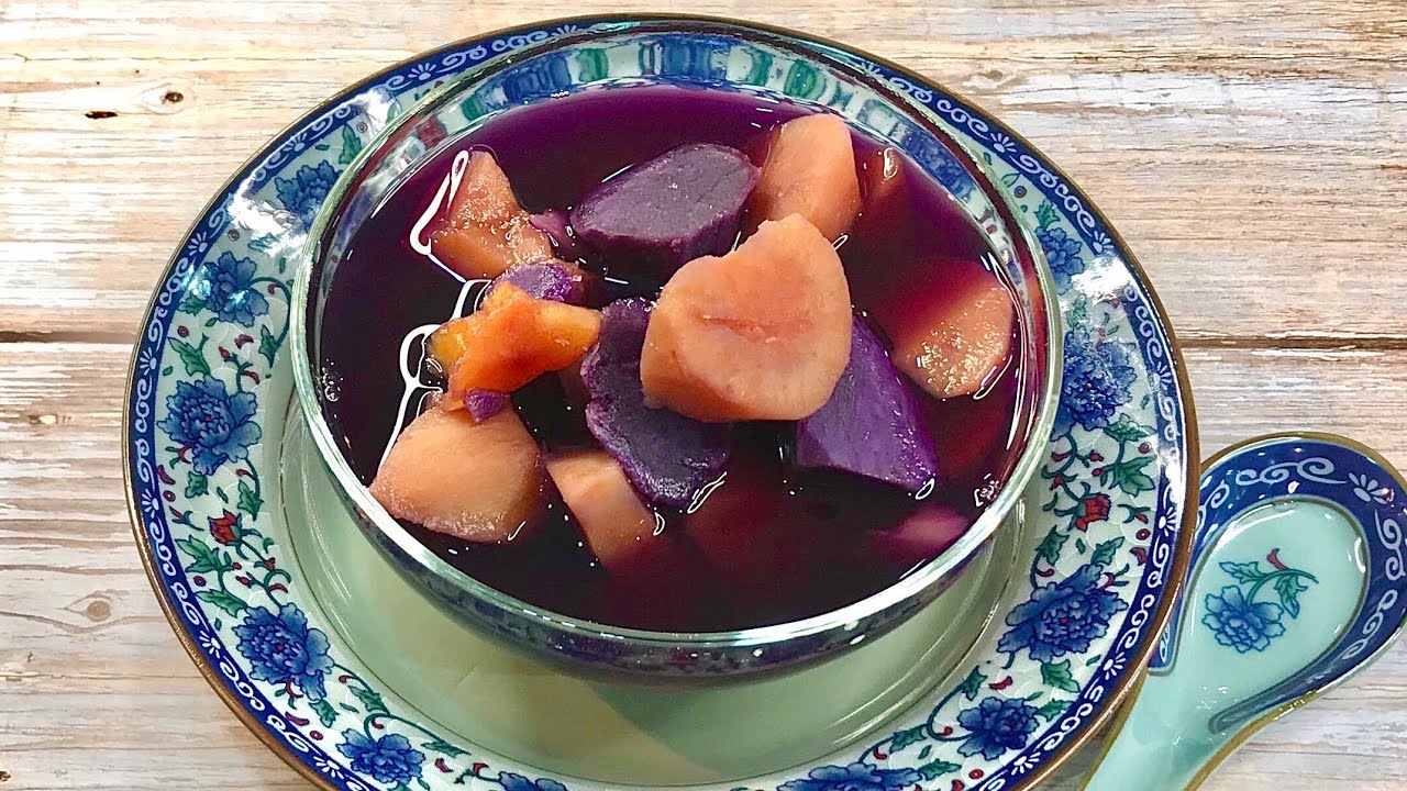 Sweet Potato Soup | 番薯姜糖水