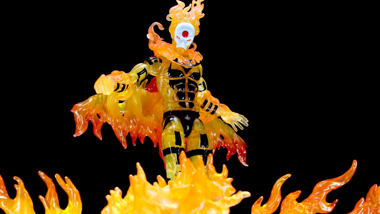 MARVEL LEGENDS SUNFIRE X-MEN AGE OF APOCALYPSE WAVE (SUGAR MAN BAF SERIES) ACTION FIGURE REVIEW