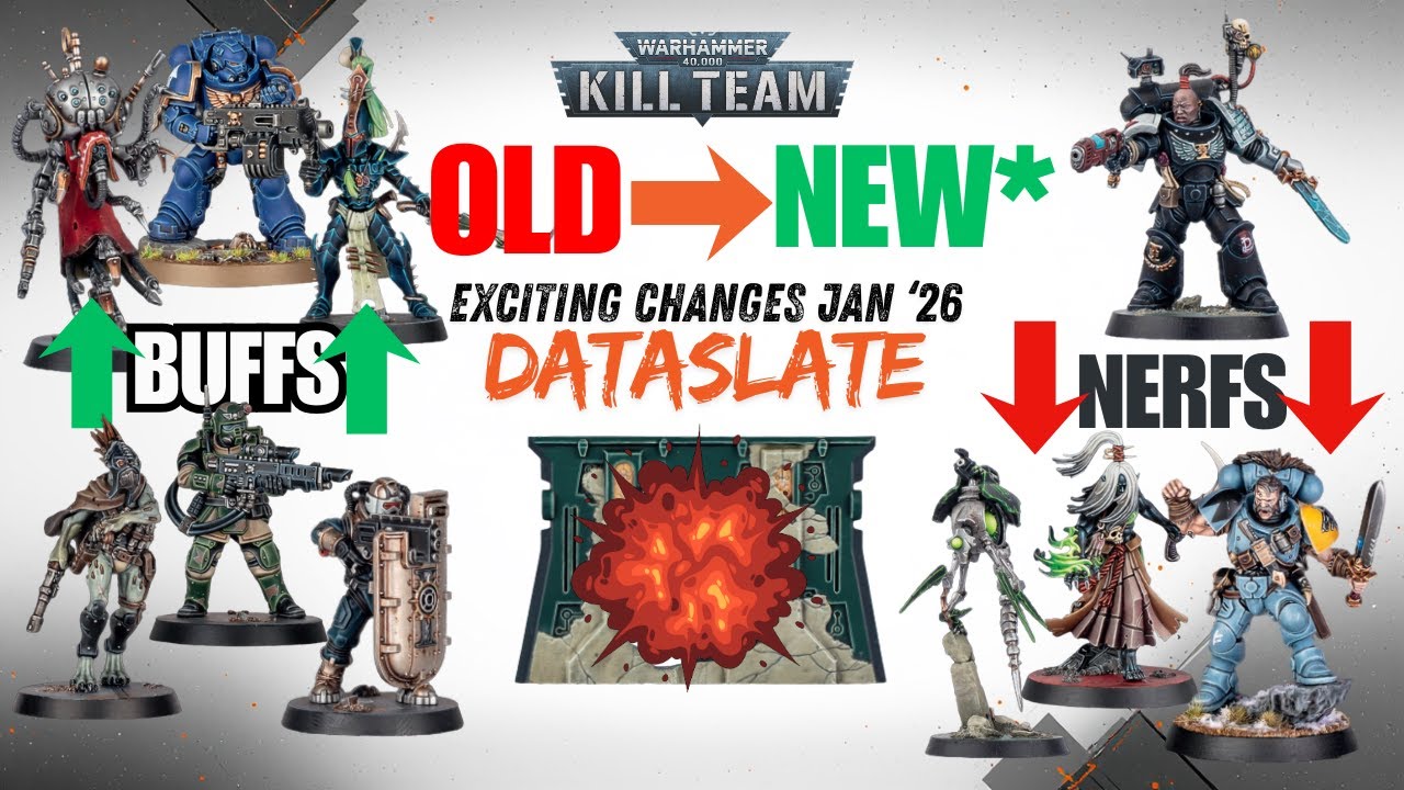 IN-DEPTH GUIDE Kill Team Jan '26 Balance Dataslate Update - Everything you need to know explained!