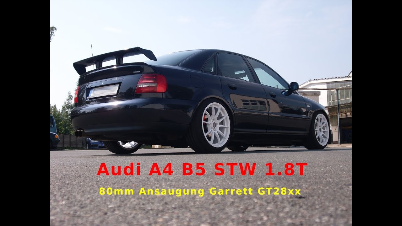Mehr FRISCHLUFT!!! Audi A4 B5 STW 1.8T 20V Turbo Quattro 80mm Ansaugung für Garrett GT28X Turbolader