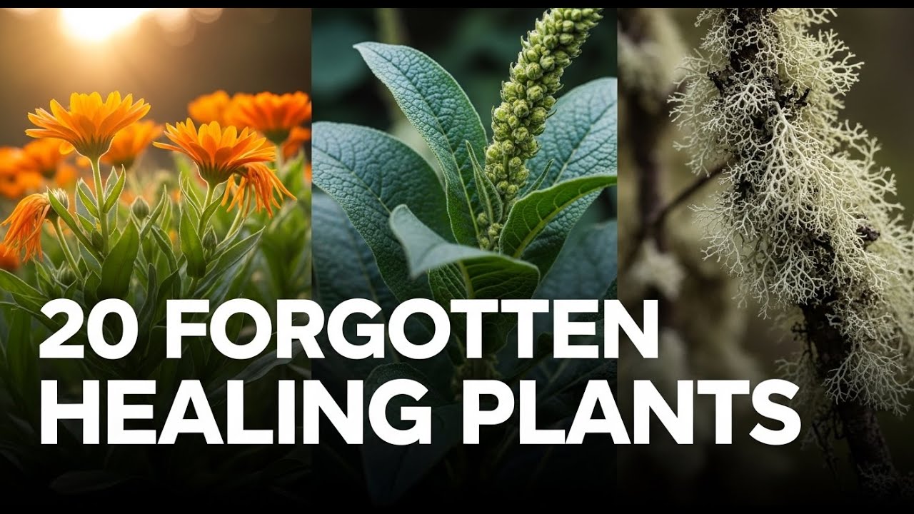 These 20 HEALING PLANTS Were Used Before Modern Medicine