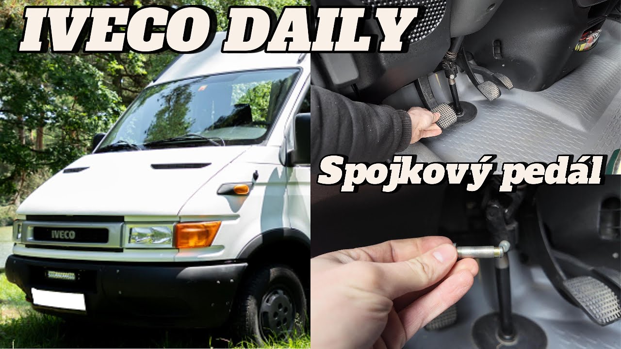 Malý diel, veľký problém – oprava spojkového pedálu Iveco Daily//Fixing clutch pedal Iveco Daily.