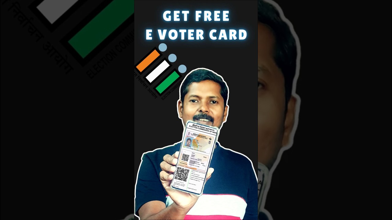1 நிமிடத்தில் Digital Voter ID Download செய்வது எப்படி?  e-EPIC Card | Help in Tamil #shorts #voter