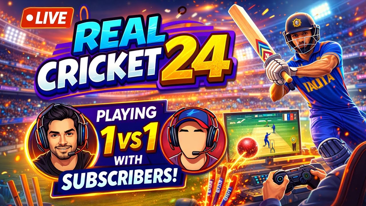 REAL CRICKET LIVE | RANKED MULTIPLAYER | NOOB GAMEPLAY