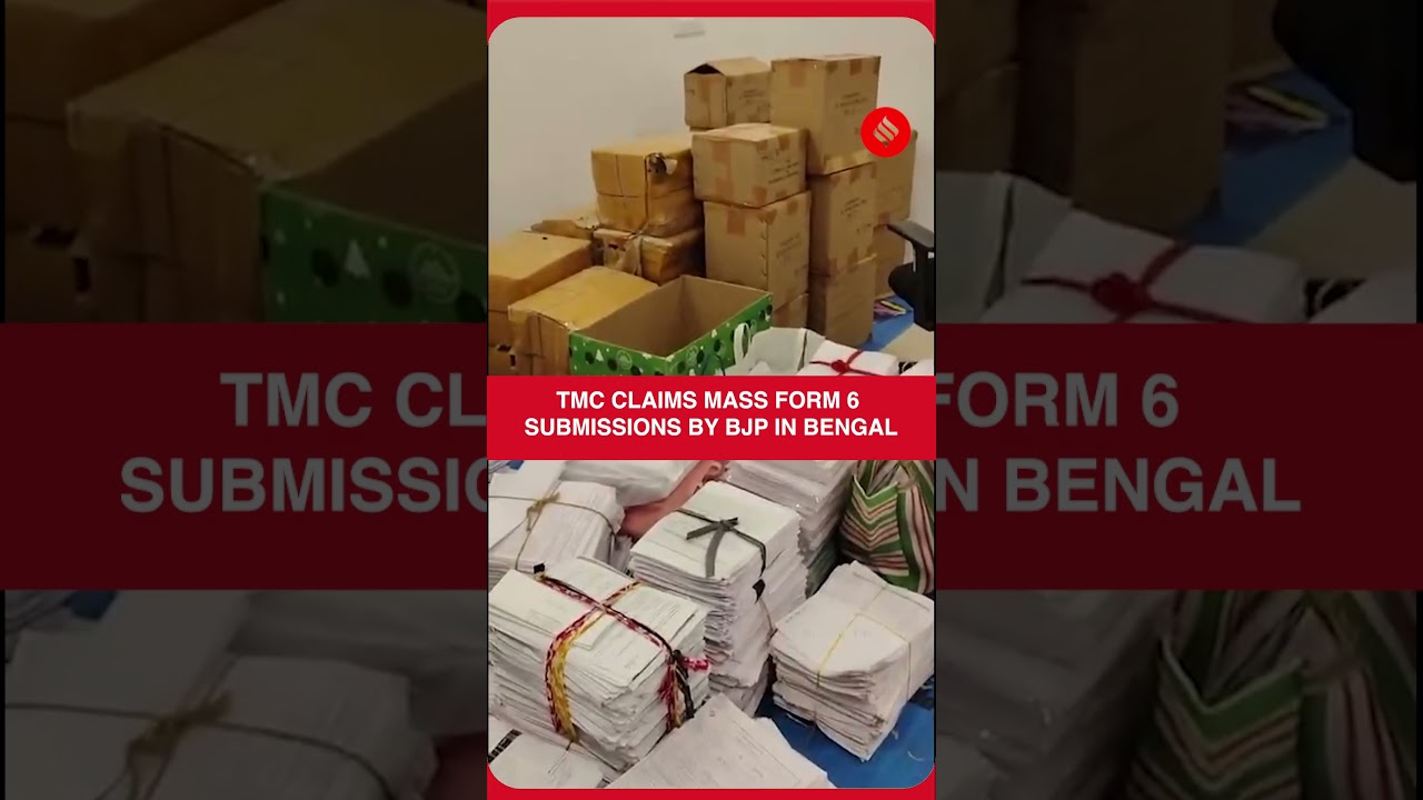TMC Alleges Bulk Voter Forms Filed by BJP&mdash;CEO Office Under Scanner