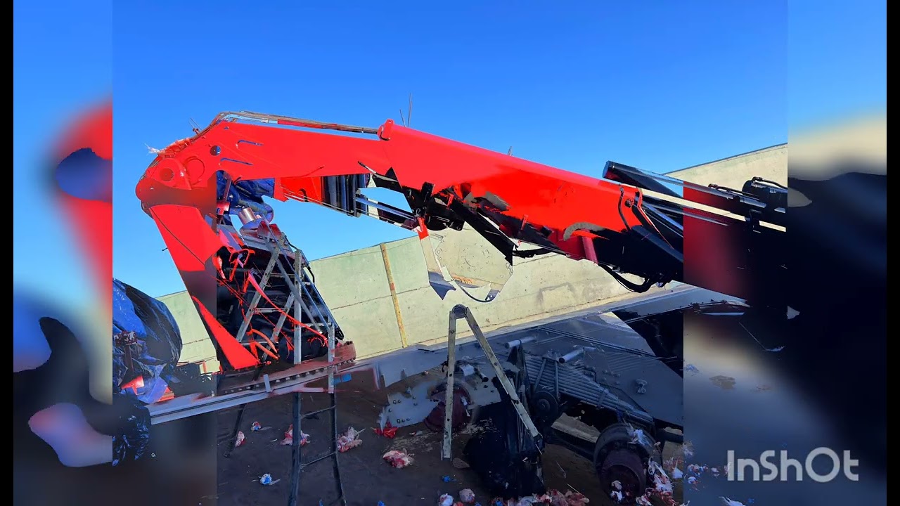 RESTAURACIÓN CAMION GRUA VOLVO FM440 8X4 + GRUA FASSI F1500XP TRANSPORTES Y GRUAS SÁNCHEZ CANARIAS