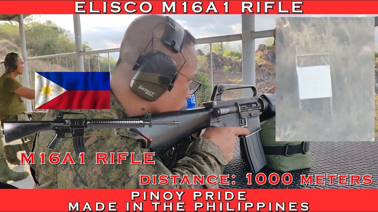 ELISCO M16A1 RIFLE: MADE IN THE PHILIPPINES!