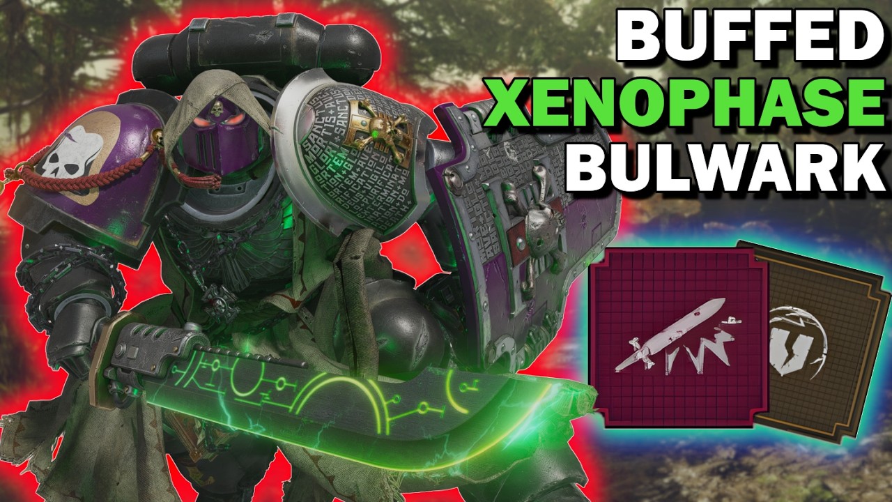 Bulwark SLICES Xenos Hordes With BUFFED Xenophase Blade - True Solo Absolute | Space Marine 2
