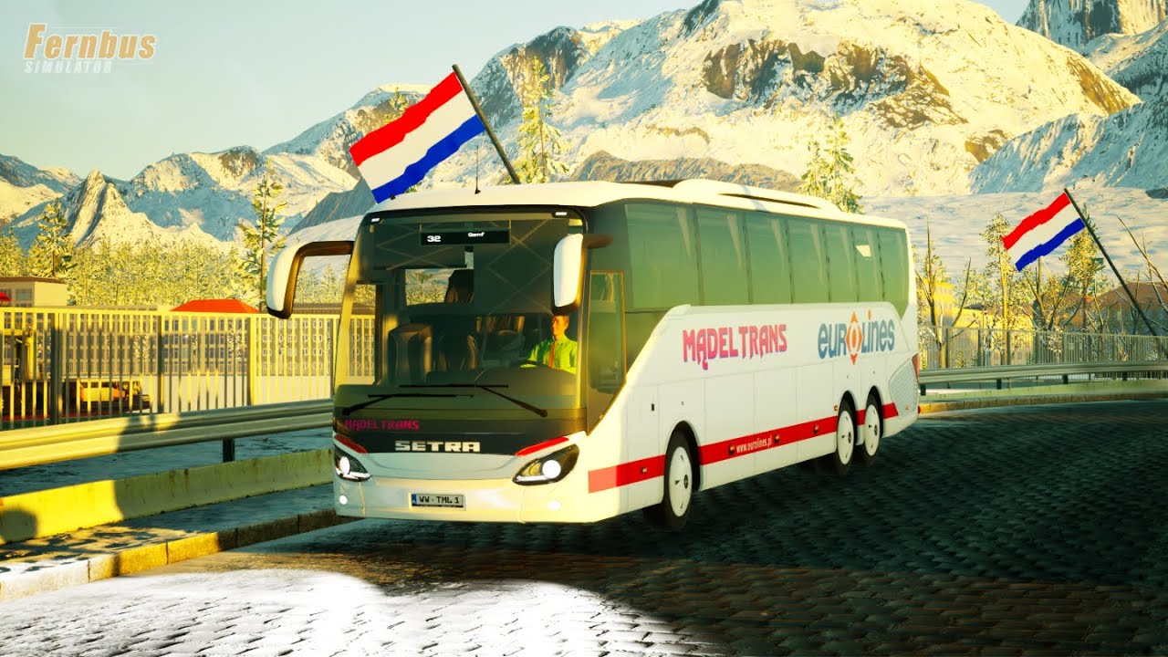 Winter Tour | Setra S516 HD | Fernbus Simulator POV Gameplay!!!