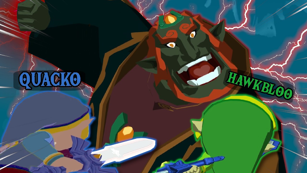 3 Idiots Beat Zelda Wind Waker MULTIPLAYER
