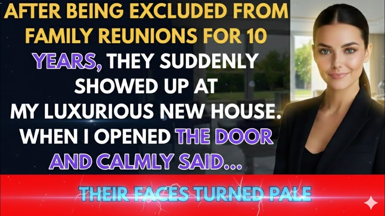 Family SHUNNED Me from Reunion—PALE Faces at My MANSION