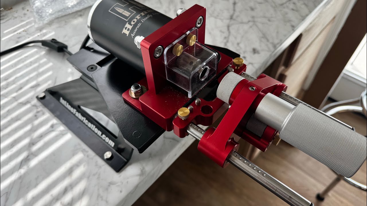 New Hornady 3in1 trimmer on Inline fabrication quick change mount. ￼