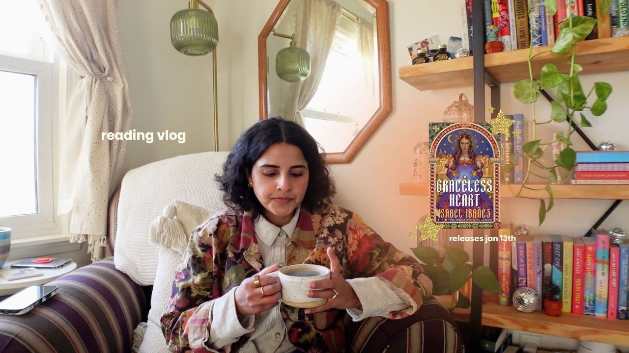 reading vlog | graceless heart, slow moments & italian renaissance history