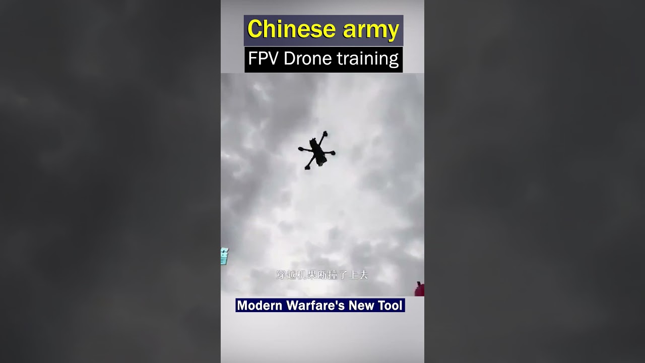 Chinese Soldiers Get Hands On with FPV Drone Training #fpv #training #PLA #drone