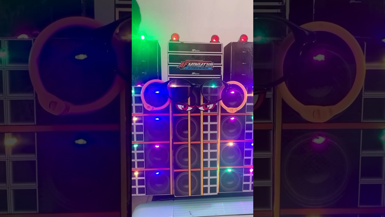 Koleksi miniatur sound karnaval - sound horeg miniatur 😎
