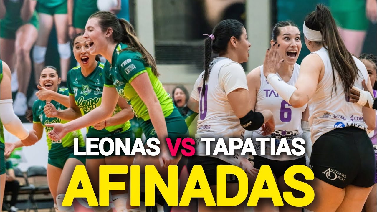 LEONAS VS TAPATIAS JORNADA 9 | JUEGO I | LIGA DE VOLEIBOL PROFESIONAL MEXICANA FEMENIL 2026