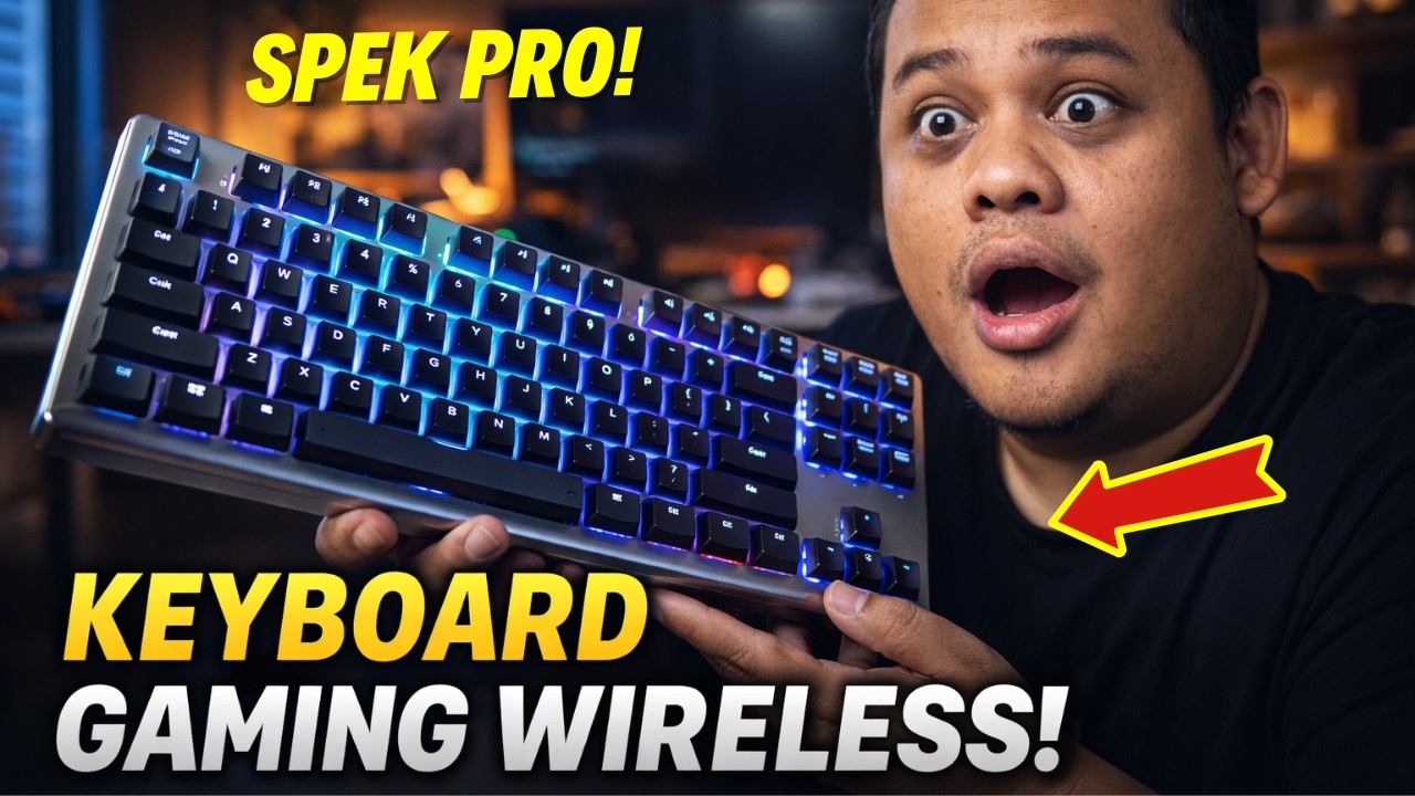5 Keyboard Wireless 1 Jutaan Terbaik 2026: Gasket & Aluminium!