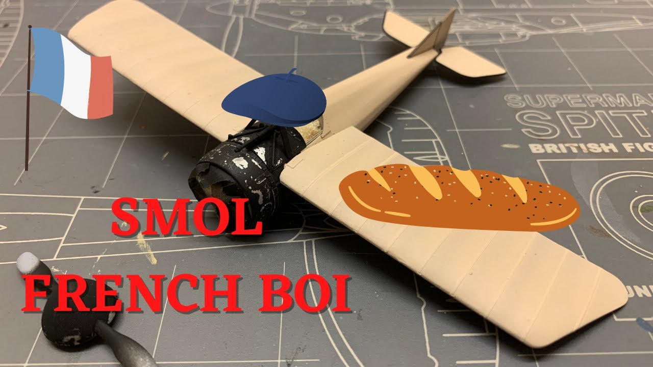 PAINTING RIB STRIPES ON WINGS | 1/48 Morane Saulnier type N Eduard