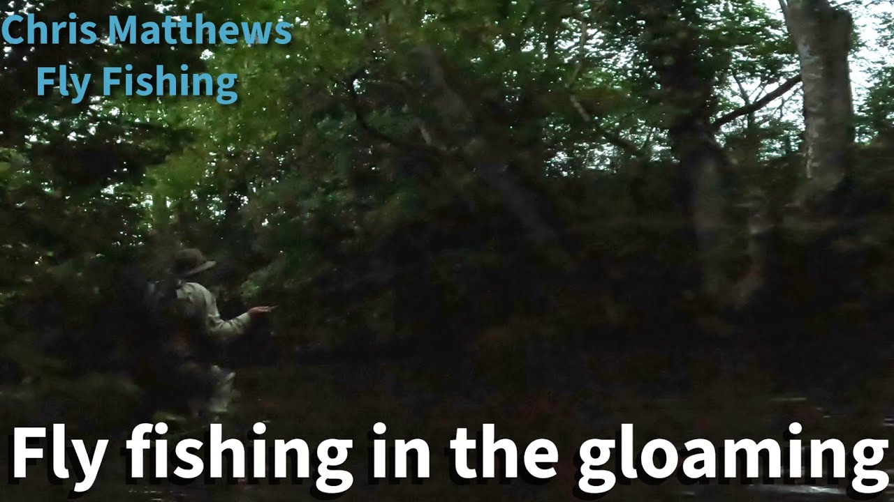 Fly fishing in to the gloaming