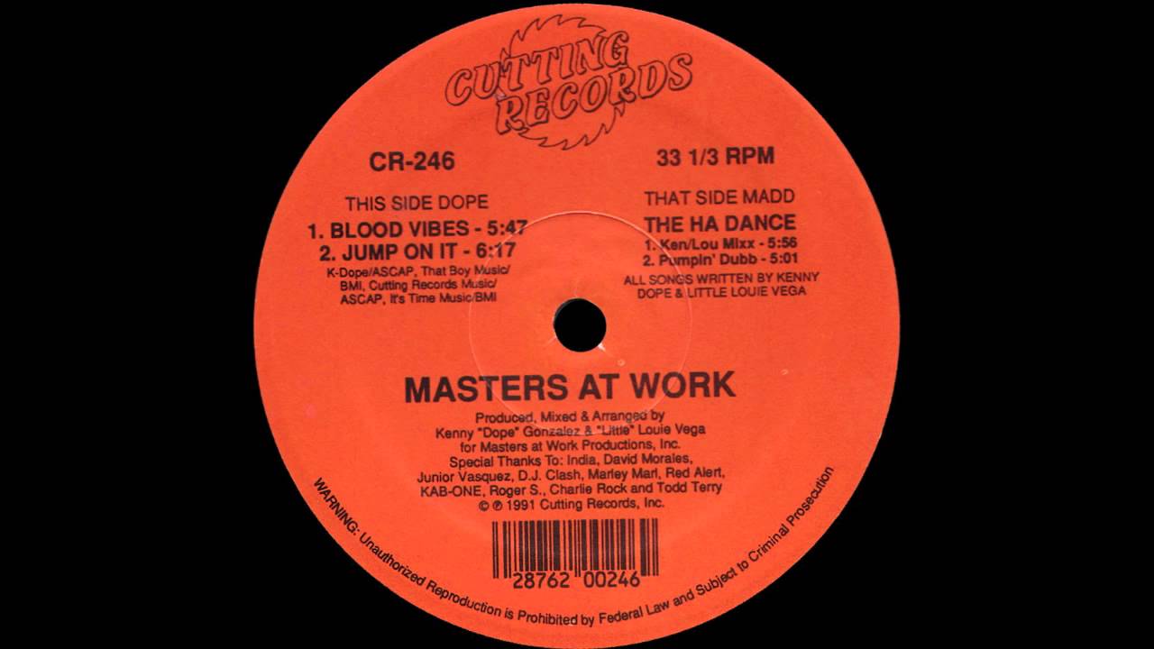 Masters at Work - The Ha Dance (Ken/Lou Mixx) [1991]