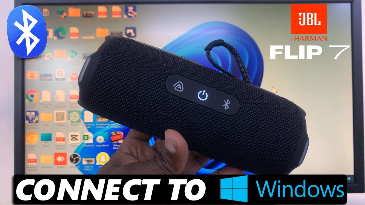 How To Pair & Connect JBL Flip 7 To Windows PC / Laptop