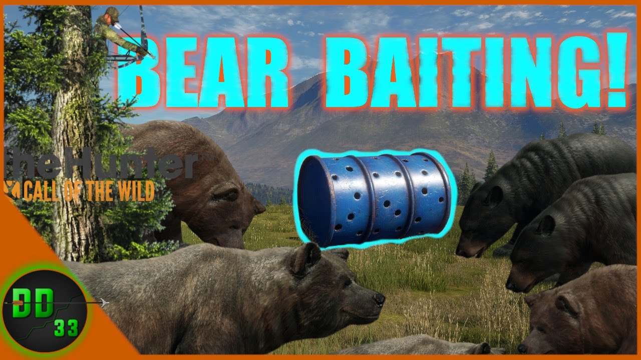 Hunting Bear Baits For The First Time! Early Access! Call Of The Wild