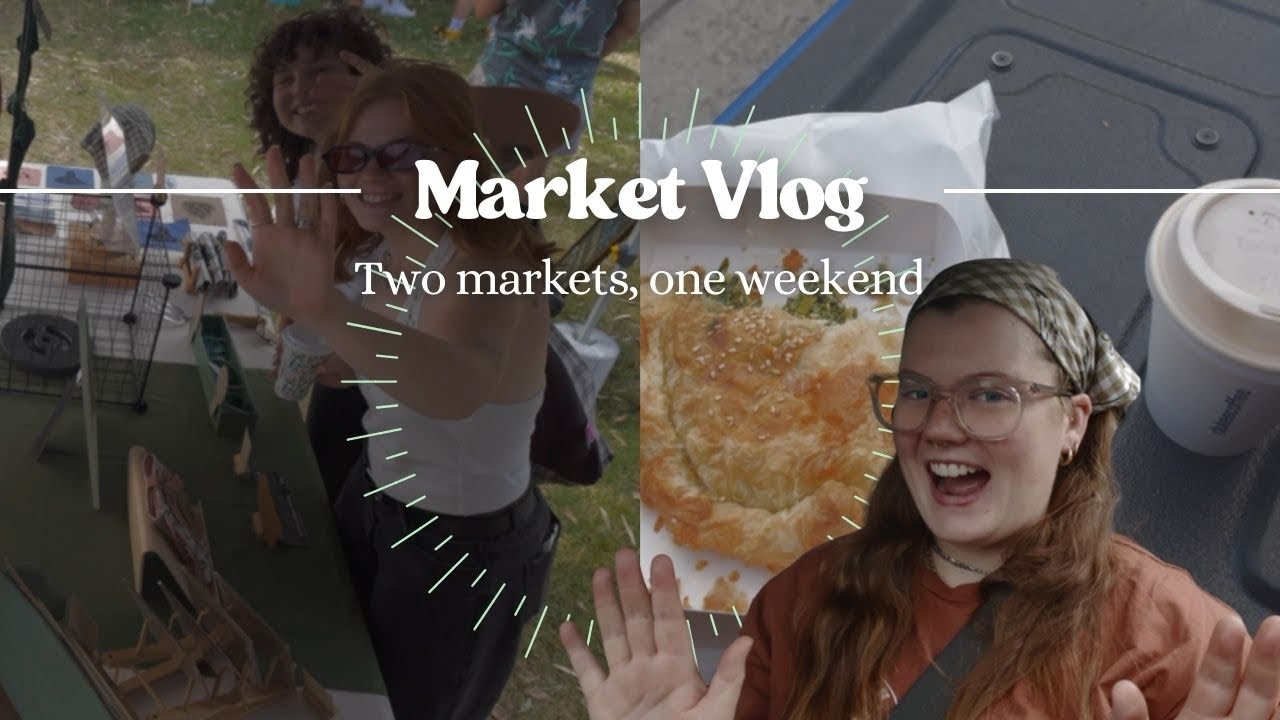 Two Craft Markets in One Weekend ✨ Heide & Rose Street ✨ Honest Market Vlog