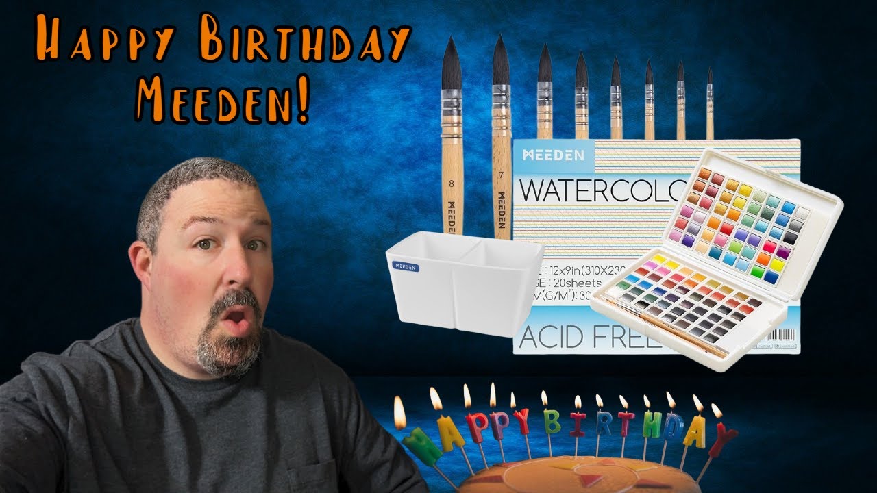 MEEDEN Sent Me 4 Amazing Art Supplies - Unboxing & Testing Everything