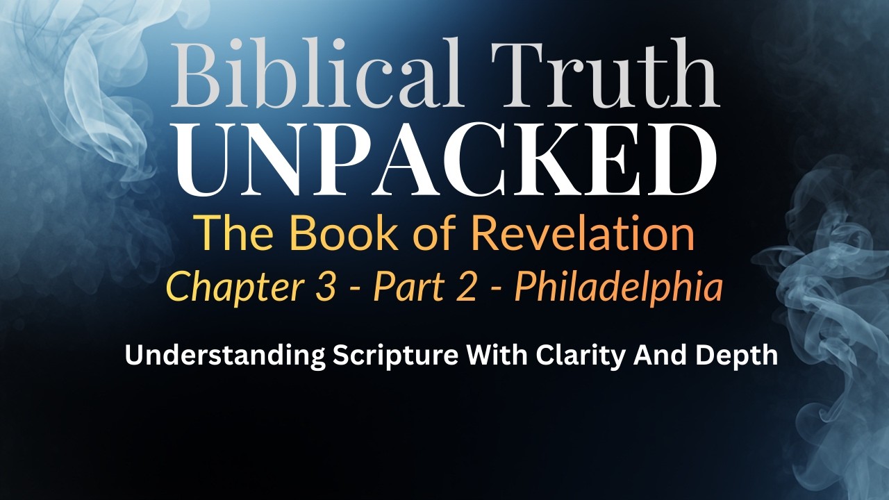 Revelation Chapter 3 - Part 2 - The Church in Philadelphia