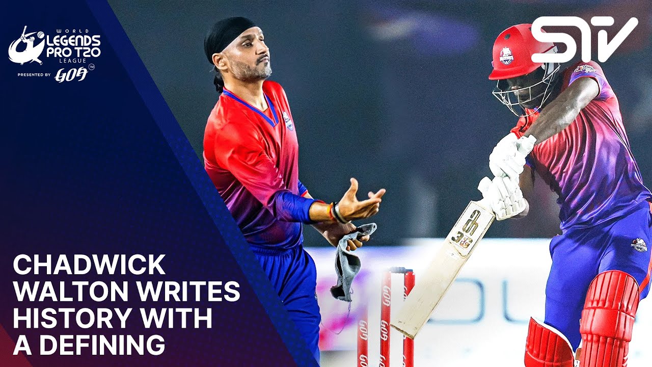 Legendary Knock! Chadwick Walton 128 Runs🏏| Delhi vs Dubai | World Legends T20 Pro League | ZL1K