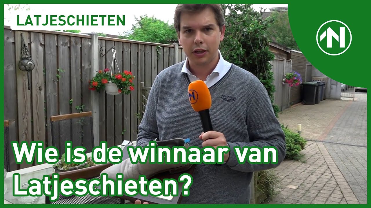 Een bijzondere prijs voor de WINNAAR VAN LATJESCHIETEN